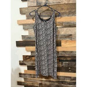 Gudrun Sjödén women's sleeveless dress lagenlook size Medium